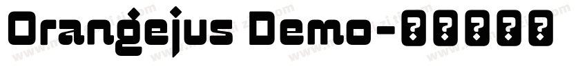 Orangejus Demo字体转换